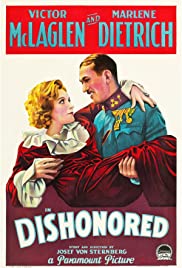 ดูหนังออนไลน์ฟรี Dishonored (1931) ดิชออนแรด